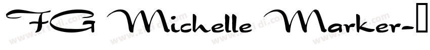 FG Michelle Marker字体转换
